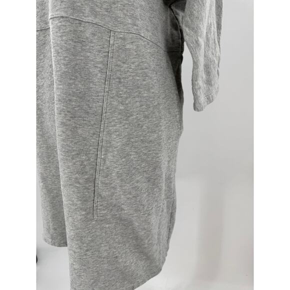 COS Gray Sweatshirt Dress French Terry Patch Pocket Large - Picture 3 of 8